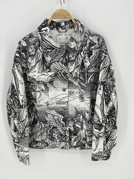 Artisan Patchwork Denim Jacket - Unique Design Masterpiece! - Image 7